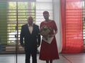 źródło własne - fot. Wójt Gminy Kawęczyn – Jan Gruca, Mirosława Puszcz – Majda – dyrektor szkoły